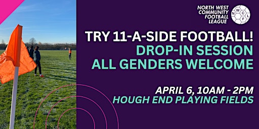 Try 11-A-Side! Open Football Session for All Genders primary image