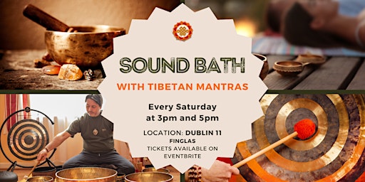 Imagem principal do evento Group Sound Bath with Tibetan Mantras
