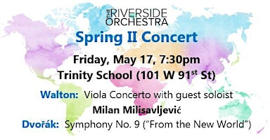 Imagem principal do evento Riverside Orchestra's Spring II Concert