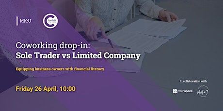 MK:U Coworking Drop-in: Sole Trader vs Limited Company