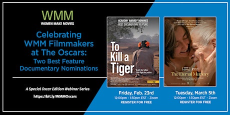 Imagen principal de Celebrating WMM Filmmakers at the Oscars: 2 Best Feature Doc Nominations