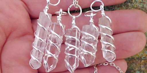 ART IS FOR EVERYONE: WIRE WRAPPING CRYSTALS & STONES primary image
