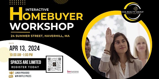 Imagem principal do evento Homebuyer Workshop