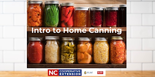 Primaire afbeelding van Webinar:  Intro to Home Canning