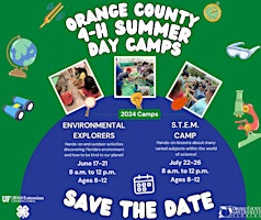Orange County 4H 2024 Summer Day Camps primary image