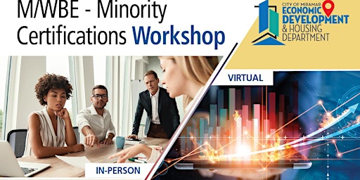 Image principale de Minority Certifications Workshop | M/WBE