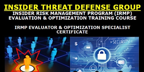 INSIDER RISK MANAGEMENT PROGRAM EVALUATION & OPTIMIZATION  TRAINING COURSE