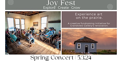 Imagem principal do evento Grandview Gallery's Joy Fest | Spring Concert
