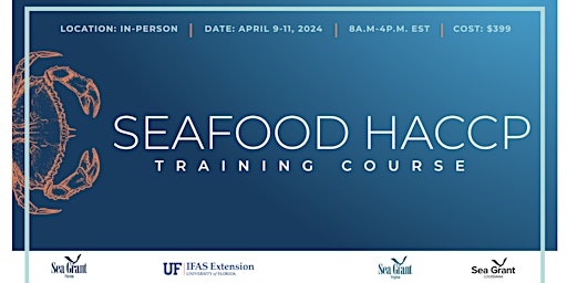 Imagem principal do evento In-Person Basic Seafood HACCP Training