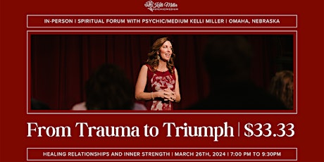 Imagem principal do evento From Trauma to Triumph: Healing Relationships and Inner Strength