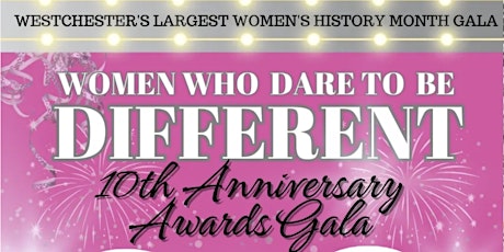 Women who Dare to be Different 10th Anniversary Awards Gala