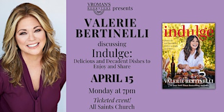 Vroman’s presents Valerie Bertinelli  discussing  Indulge