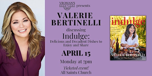 Vroman’s presents Valerie Bertinelli  discussing  Indulge primary image