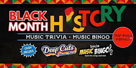 Black History Month: Music Bingo + Music Trivia primary image