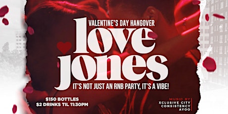 LOVE JONES ❤️: The Ultimate R&B Night Experience ✨