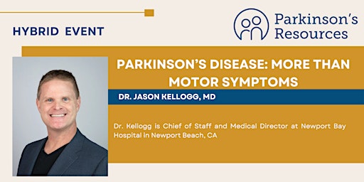 Primaire afbeelding van Parkinson's Disease: More than Motor Symptoms (Hybrid)