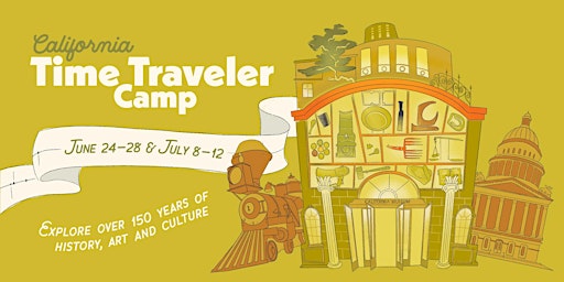 Imagem principal do evento Time Traveler Summer Camp Session 1