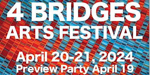 Primaire afbeelding van 4 Bridges Arts Festival Preview Party