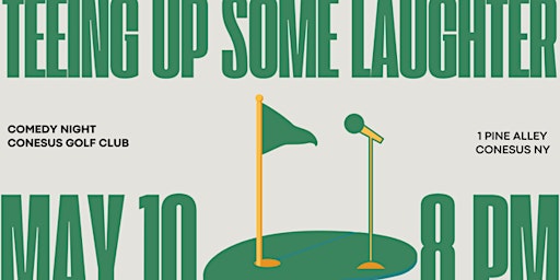 Imagem principal do evento Conesus Golf Club Teeing Up Some Laughter Comedy Night