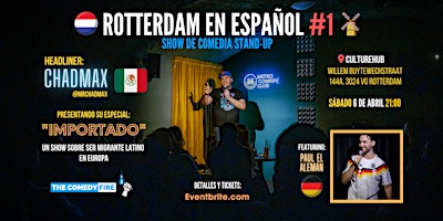 Immagine principale di Rotterdam en Español #1 - Un show de comedia stand-up en tu idioma 