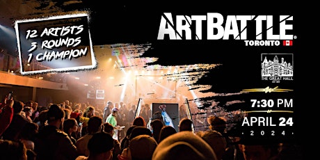 Imagem principal de Art Battle Toronto - April 24, 2024