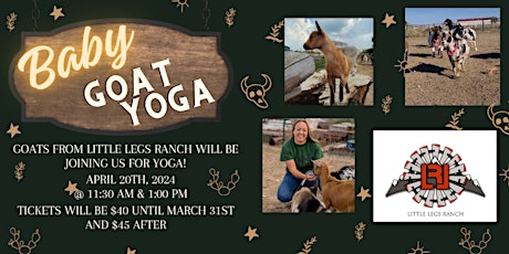 Baby Goat Yoga