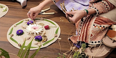 Flower Mandala at the Bullock Museum