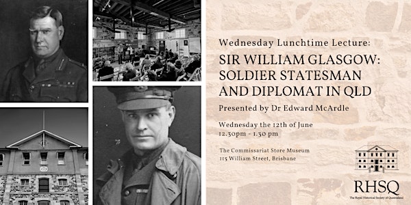 Wednesday Lunchtime Lecture: Sir William Glasgow