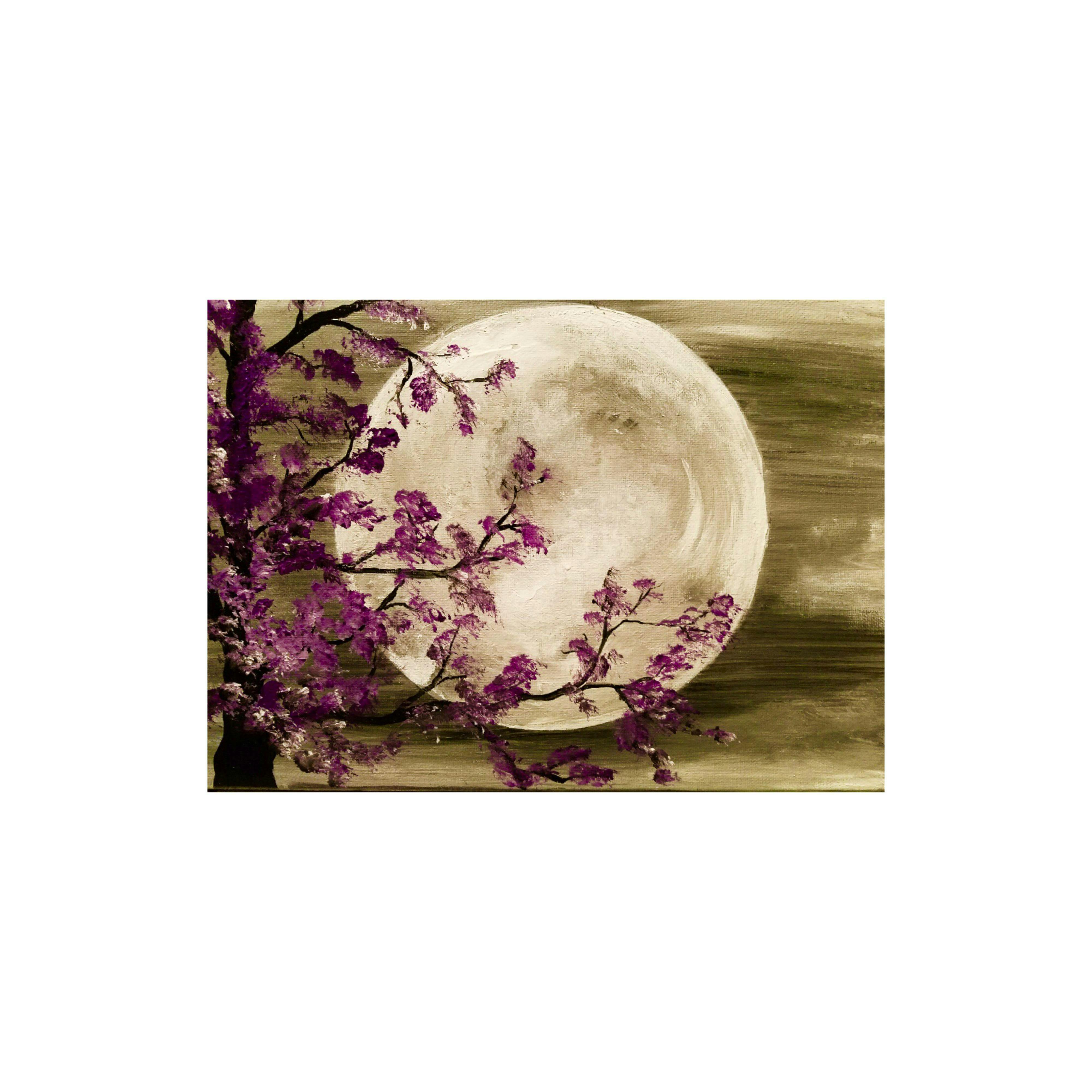Adult Open Paint (18yrs+) Purple Moonlight