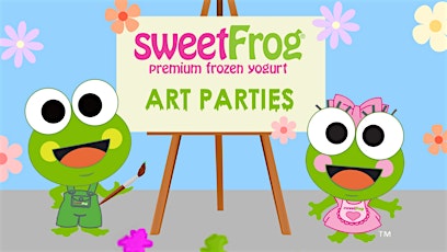 April's Paint Party at sweetFrog Catonsville