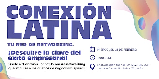 Imagem principal do evento Conexión Latina Networking