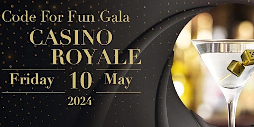 Imagem principal do evento Casino Royale - Code For Fun Gala Event