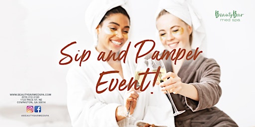 Sip and Pamper Party primary image