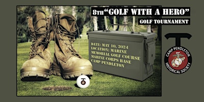 Image principale de 8th “Golf with a Hero” Golf Tournament