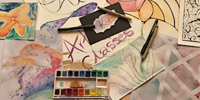 Primaire afbeelding van Kids Art Classes - Watercolour