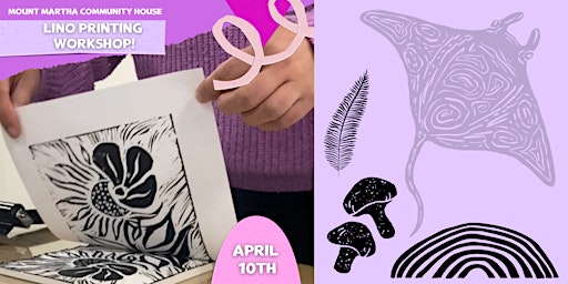 Primaire afbeelding van Frankston Craft Club | POP-UP Linocut Printing Workshop