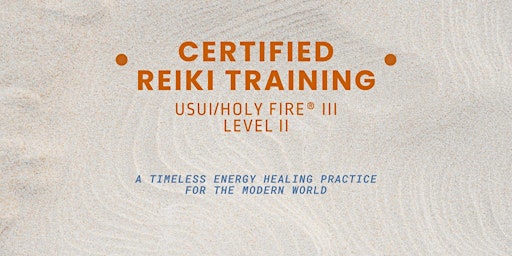 Hauptbild für Reiki Level II Training • Online via Zoom