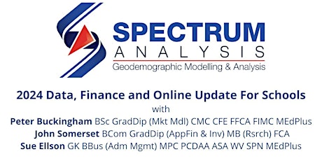 2024 Data, Finance and Online Update For Schools primary image