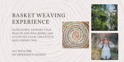 Imagem principal de Basket weaving in nature - learn the coil 'blanket stitch'