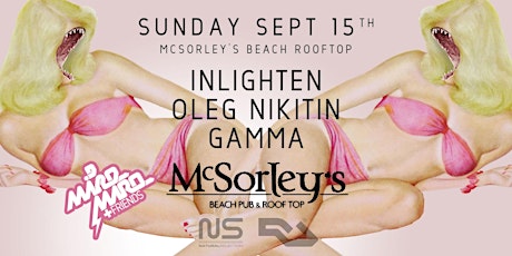 Mike Miro +Friends @ McSorley's Beach Rooftop Sunday 09/15 primary image