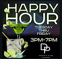 Primaire afbeelding van Happy Hour at Donnie's Place