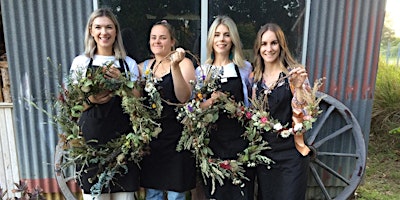 Harvest Festival Dried Flower Workshops at Coachwood Nursery, Somersby. NSW  primärbild