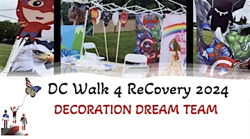Imagem principal de Call For Volunteers,  DC Walk 4 ReCovery's Decoration Dream  Team