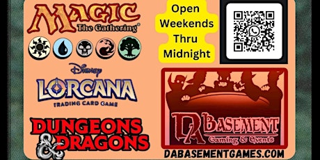 Friday & Sunday Night Commander & Lorcana Games!