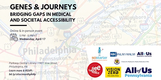 Genes and Journeys: Bridging Gaps in Medical and Societal Accessibility primary image