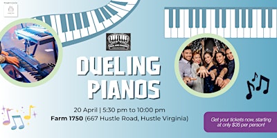 Primaire afbeelding van Dueling Piano Show at Farm 1750