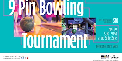 Intramural Sports 9-Pin Bowling Tournament primary image