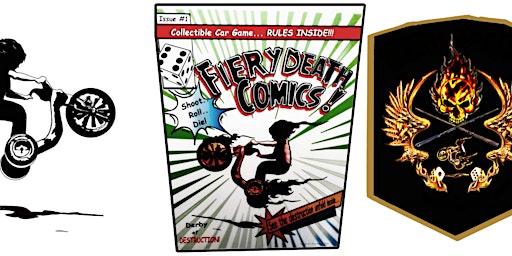 Immagine principale di Fiery Death Comic Book launch Pre-sale event 