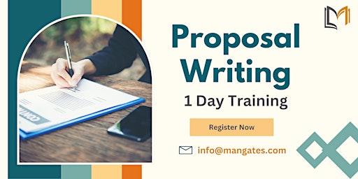 Primaire afbeelding van Proposal Writing 1 Day Training in Adelaide on May 01st 2024