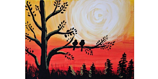 Hauptbild für Two Birds Landscape Painting Class for Adults  and Teens